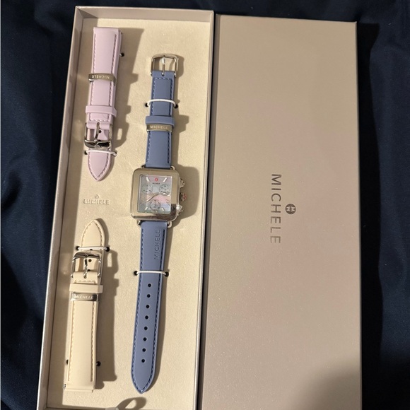 Michele Pastel Deco Watch Set - Picture 1 of 10